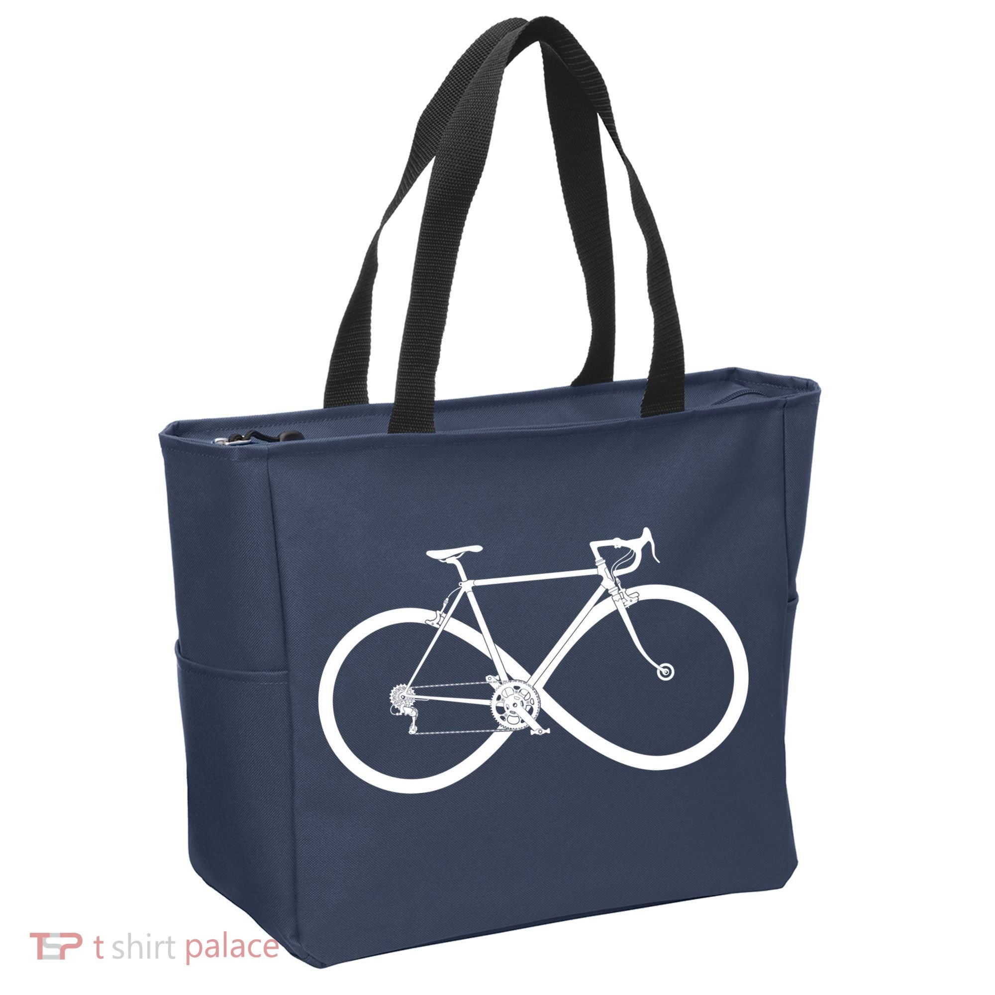 Infinity Bike Love Tote Bag