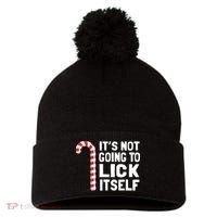 ItS Not Going To Lick Itself Pom Pom 12in Knit Beanie thumb 0