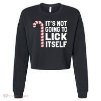 ItS Not Going To Lick Itself Cropped Pullover Crew thumb 0