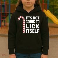 ItS Not Going To Lick Itself Kids Hoodie thumb 3