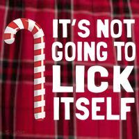 ItS Not Going To Lick Itself Men's Flannel Plaid Pajama Pants thumb 2