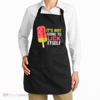 ItS Not Going To Lick Itself Summer Clothes Ice Cream Party Apron thumb 2