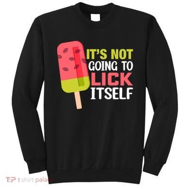 ItS Not Going To Lick Itself Summer Clothes Ice Cream Party Sweatshirt