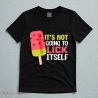ItS Not Going To Lick Itself Summer Clothes Ice Cream Party T-Shirt thumb 5
