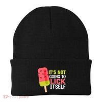 ItS Not Going To Lick Itself Summer Clothes Ice Cream Party Beanie thumb 0
