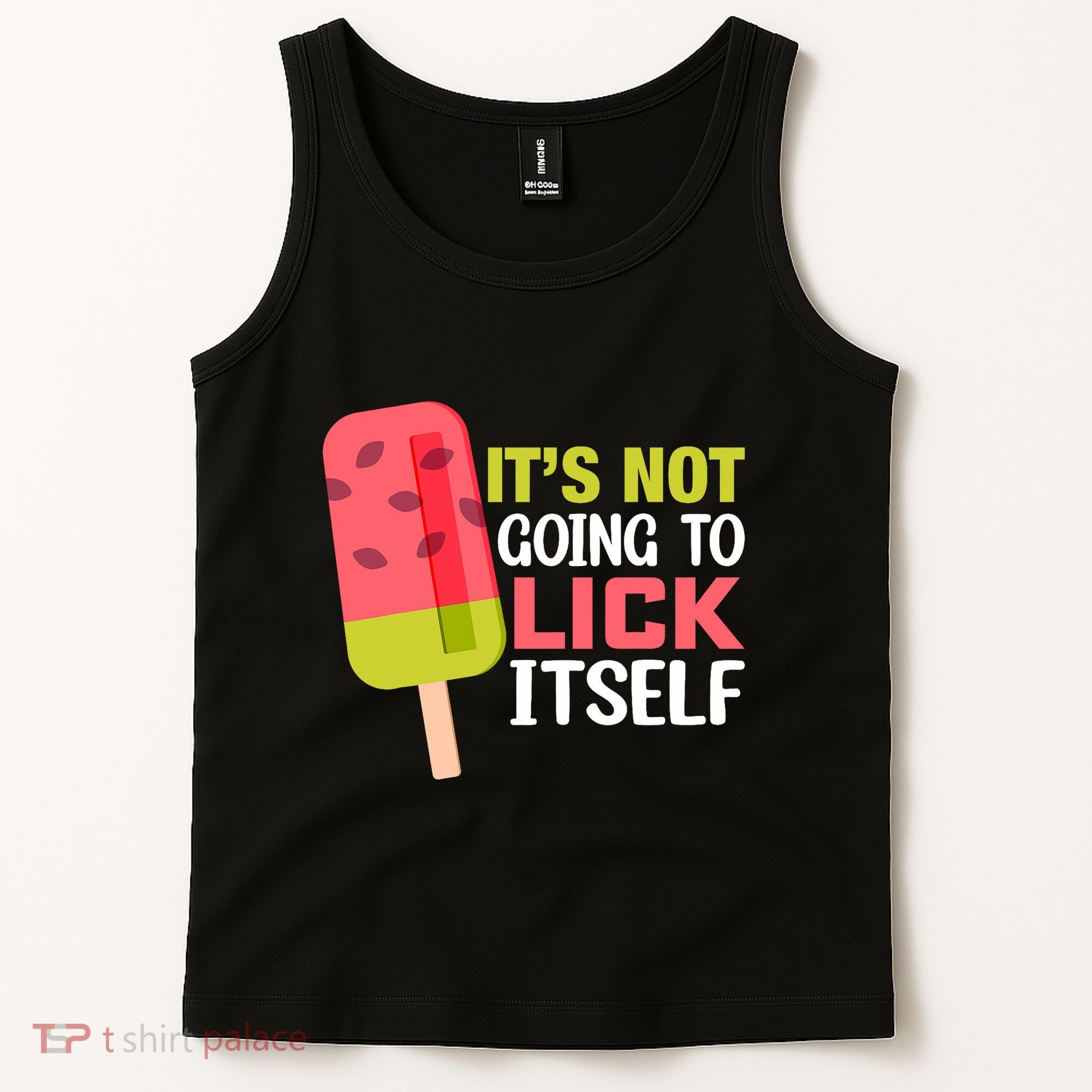 ItS Not Going To Lick Itself Summer Clothes Ice Cream Party Tank Top