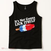 It's not Gonna Lick Itself 4th of July celebration Tank Top thumb 2