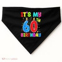 Im Not Going Grey Im Turning Chrome Motorcycle 60th Birthday USA-Made Doggie Bandana thumb 0