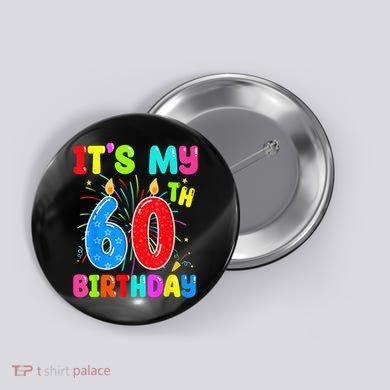 Im Not Going Grey Im Turning Chrome Motorcycle 60th Birthday Button