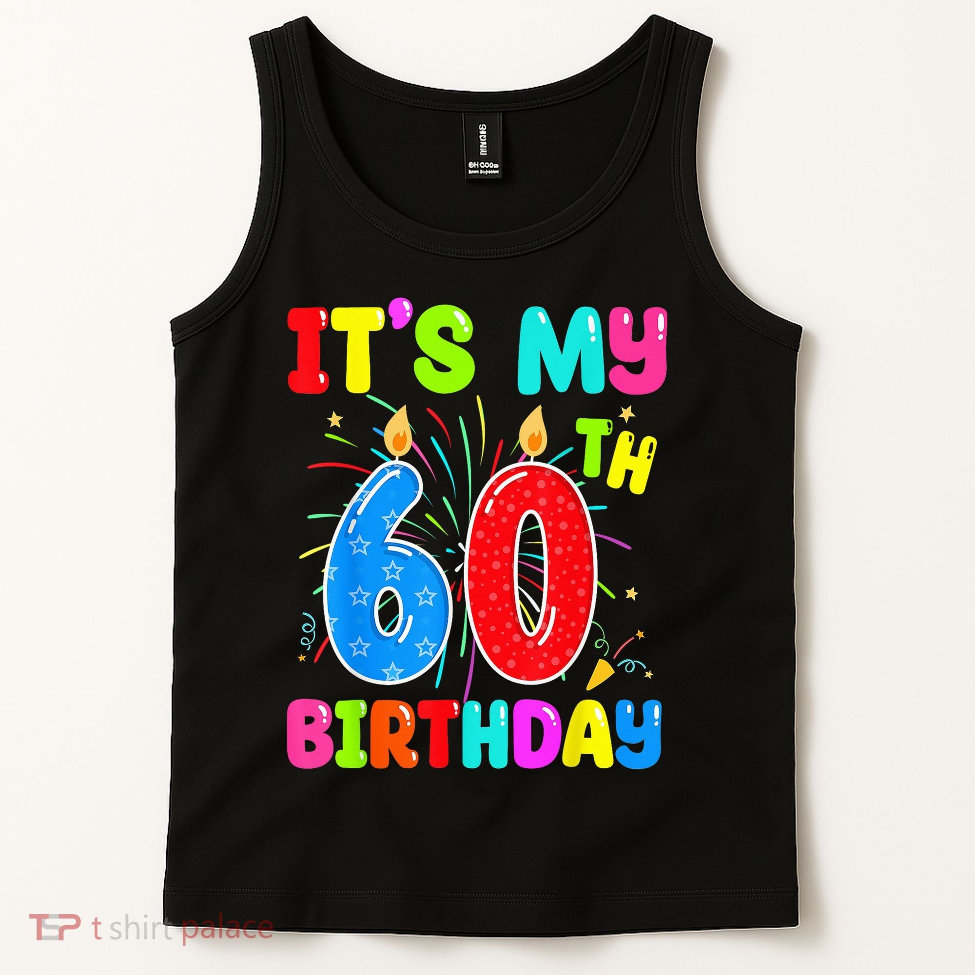 Im Not Going Grey Im Turning Chrome Motorcycle 60th Birthday Tank Top