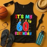 Im Not Going Grey Im Turning Chrome Motorcycle 60th Birthday Tank Top thumb 4