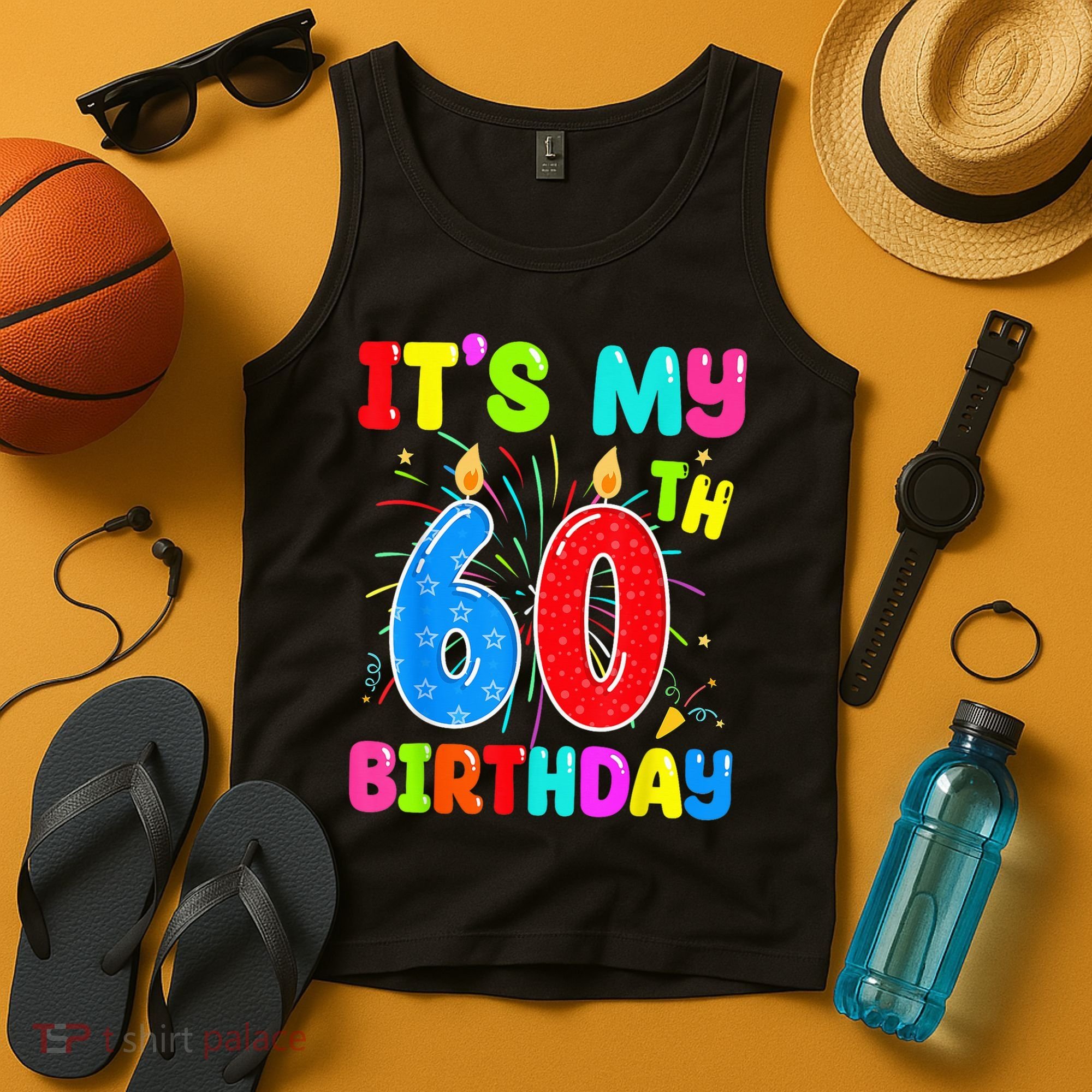 Im Not Going Grey Im Turning Chrome Motorcycle 60th Birthday Tank Top