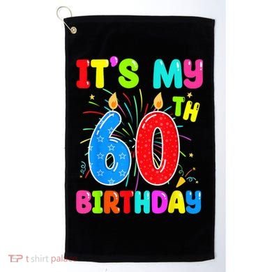 Im Not Going Grey Im Turning Chrome Motorcycle 60th Birthday Golf Towel