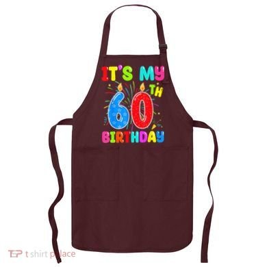 Im Not Going Grey Im Turning Chrome Motorcycle 60th Birthday Apron