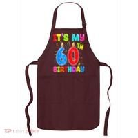 Im Not Going Grey Im Turning Chrome Motorcycle 60th Birthday Apron thumb 0