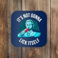It's Not Gonna Lick Itself Funny Popsicle Coaster thumb 0