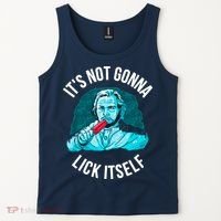 It's Not Gonna Lick Itself Funny Popsicle Tank Top thumb 2