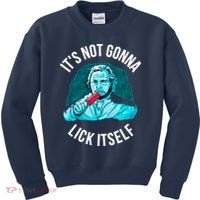 It's Not Gonna Lick Itself Funny Popsicle Kids Sweatshirt thumb 0