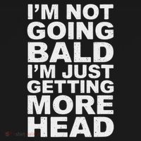 I’m Not Going Bald I’m Just Getting More Head Pajama Set thumb 2