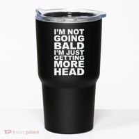 I’m Not Going Bald I’m Just Getting More Head Tumbler thumb 0