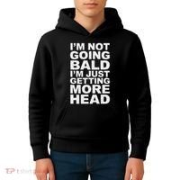 I’m Not Going Bald I’m Just Getting More Head Kids Hoodie thumb 4