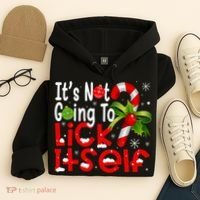 It's Not Going To Lick Itself Christmas Candy Cane Gifts TShirt Hoodie thumb 4