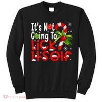 It's Not Going To Lick Itself Christmas Candy Cane Gifts TShirt Sweatshirt thumb 0