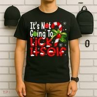 It's Not Going To Lick Itself Christmas Candy Cane Gifts TShirt T-Shirt thumb 6