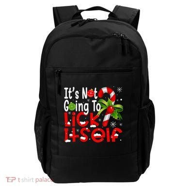It's Not Going To Lick Itself Christmas Candy Cane Gifts TShirt Backpack