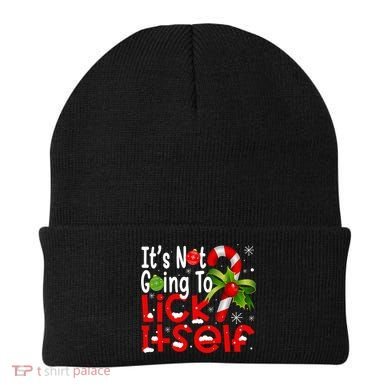It's Not Going To Lick Itself Christmas Candy Cane Gifts TShirt Beanie