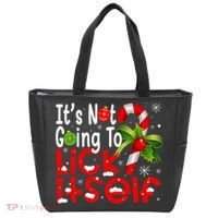 It's Not Going To Lick Itself Christmas Candy Cane Gifts TShirt Tote Bag thumb 0
