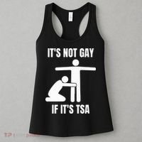 It’S Not Gey If It’S Tsa Women's Tank Top thumb 3