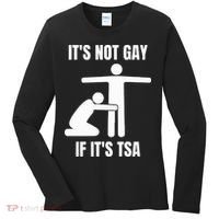 It’S Not Gey If It’S Tsa Women's Long Sleeve Shirt thumb 0