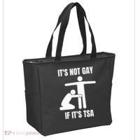 It’S Not Gey If It’S Tsa Tote Bag thumb 2