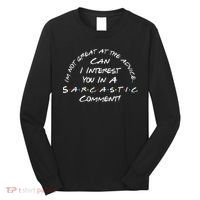 IM Not Great At The Advice Sarcastic Comment Long Sleeve Shirt thumb 0