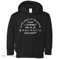 IM Not Great At The Advice Sarcastic Comment Toddler Hoodie thumb 0