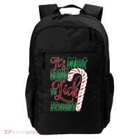 Its Not Going To Lick Itself Ugly Christmas Backpack thumb 0