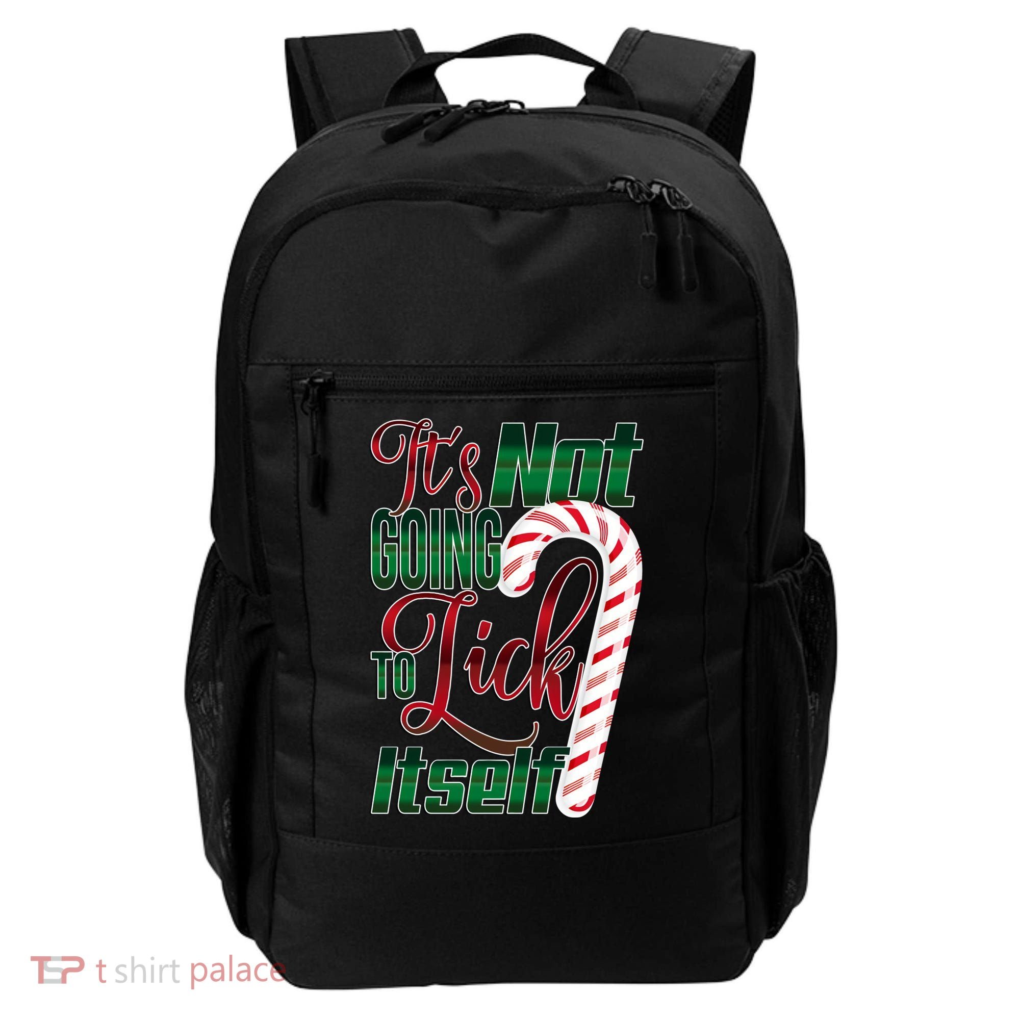Its Not Going To Lick Itself Ugly Christmas Backpack