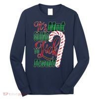 Its Not Going To Lick Itself Ugly Christmas Long Sleeve Shirt thumb 0
