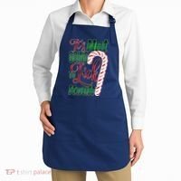 Its Not Going To Lick Itself Ugly Christmas Apron thumb 2