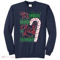 Its Not Going To Lick Itself Ugly Christmas Sweatshirt thumb 0