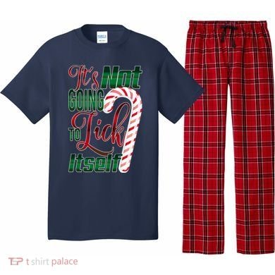 Its Not Going To Lick Itself Ugly Christmas Pajama Set
