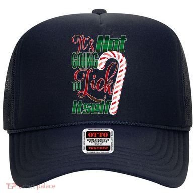 Its Not Going To Lick Itself Ugly Christmas Hat