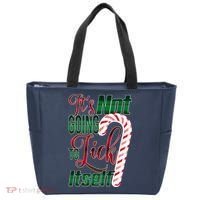 Its Not Going To Lick Itself Ugly Christmas Tote Bag thumb 0