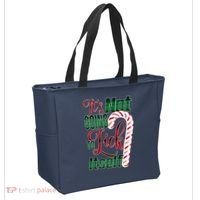 Its Not Going To Lick Itself Ugly Christmas Tote Bag thumb 2