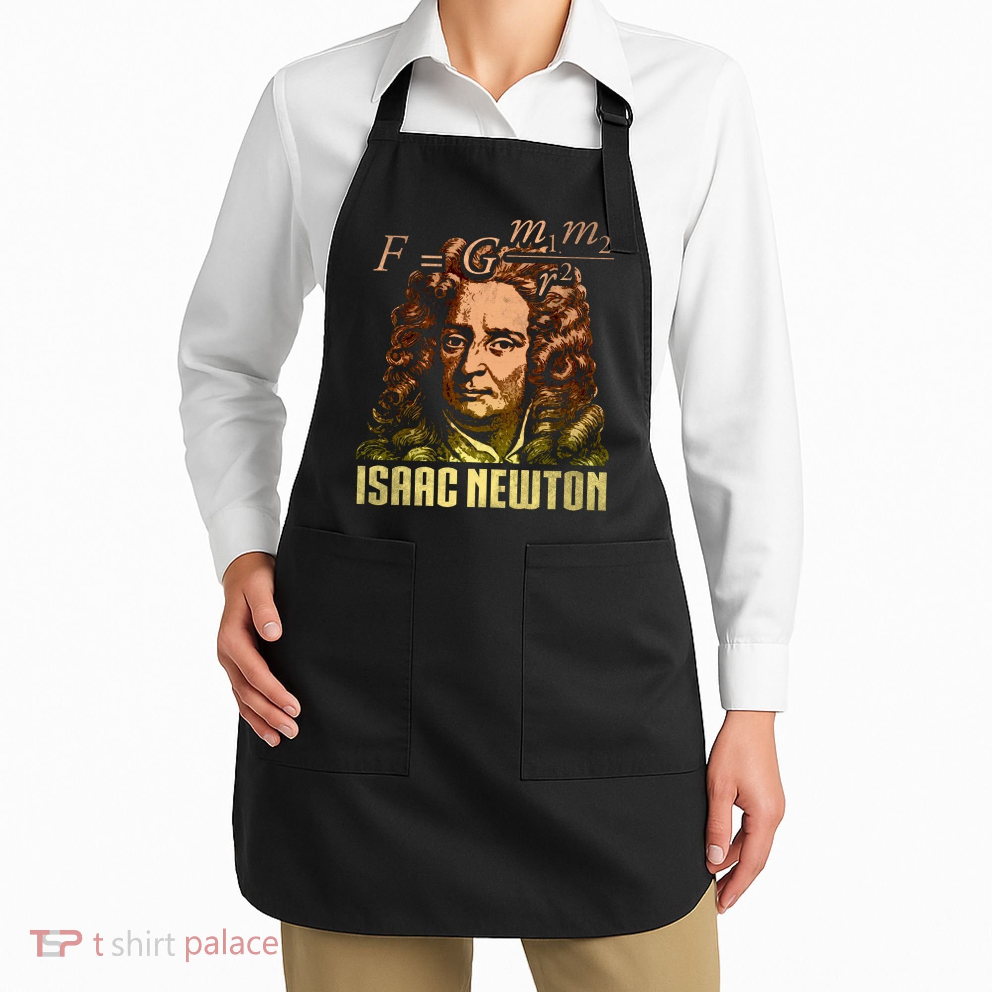 Isaac Newton Gravitation Physicist Physics Science Astronomy Apron
