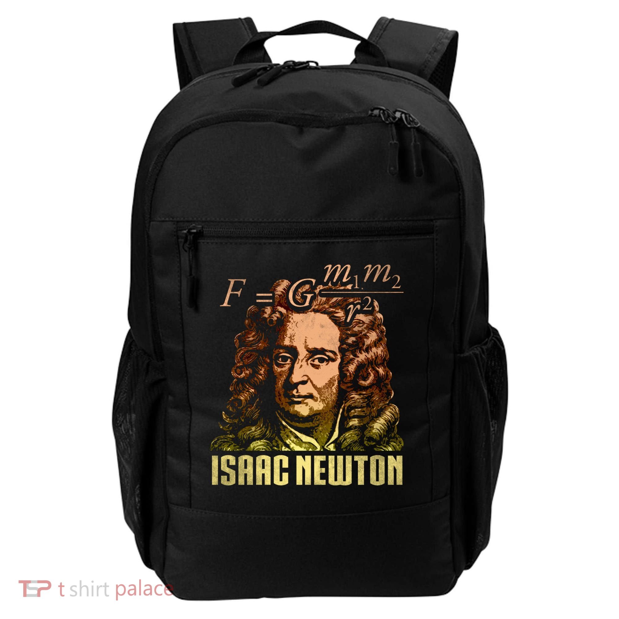 Isaac Newton Gravitation Physicist Physics Science Astronomy Backpack