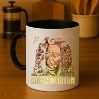 Isaac Newton Gravitation Physicist Physics Science Astronomy Coffee Mug thumb 4