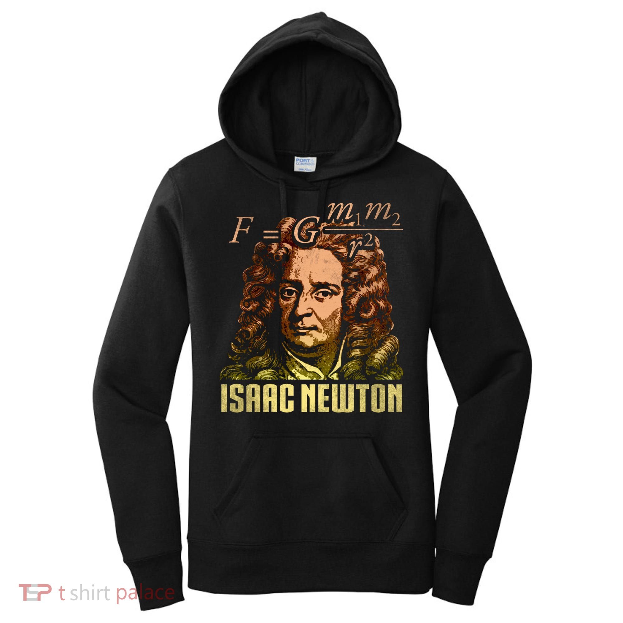 Isaac Newton Gravitation Physicist Physics Science Astronomy Women's Hoodie