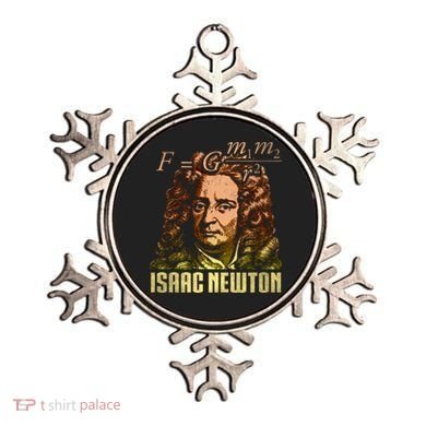 Isaac Newton Gravitation Physicist Physics Science Astronomy Ornament